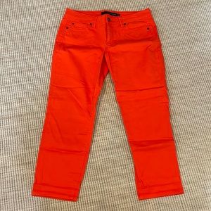 Calvin Klein Jeans Skinny Crop lightweight pants Orange size 30 / 10P